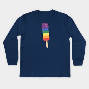 Pride Love Popsicle Kids Long Sleeve T-Shirt